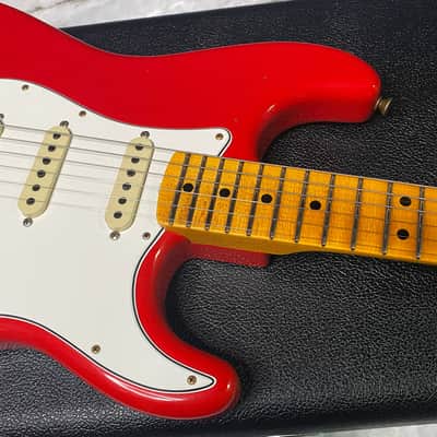 NEW! Fender Custom Shop Special Run '69 Stratocaster Journeyman Relic - Handwound P/U's - Aged Hot Rod Red - Reverse Headstock - 7.8lbs - Authorized Dealer - SUPER RARE! G07469 image 2