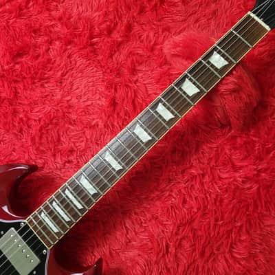 1998 Bacchus BSG-68V SG Standard - Vintage Series - Cherry  - All Original - Made In Japan MIJ image 6