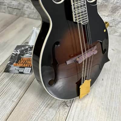 Ibanez #M522S-DVS -  F-style Mandolin, Dark Violin Sunburst High Gloss image 5
