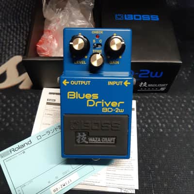 Boss BD-2W Blues Driver Waza Craft JAN 2018 MIJ with BOX image 1