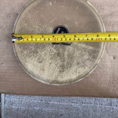 Latin Percussion (LP) Hand Picked Conga Head – Natural Rawhide – Approx. 9" image 5