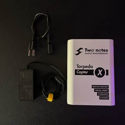 Two Notes Torpedo Captor X 8ohm Stereo Reactive Load Box / Attenuator 2020 - White image 4