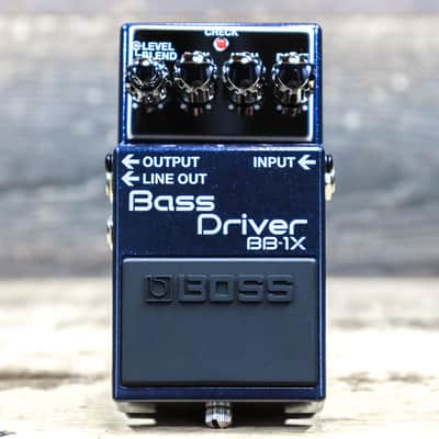 Boss BB-1X Bass Driver Special-Edition X-Series Bass Overdrive Effect Pedal image 1