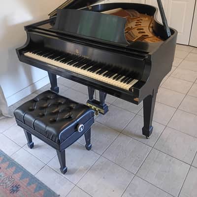 Steinway&Sons Model M Grand Piano – 5'7 1964 - Black Mate image 3