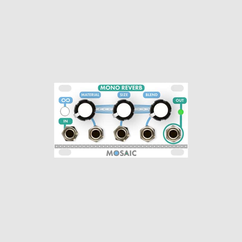 Mosaic Mono Reverb White image 1