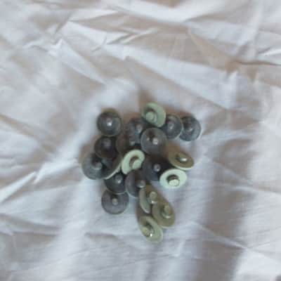 Ludwig Lot 1. (10) Vintage Ludwig super classic bass drum lugs w/screws 1960s mint! image 11