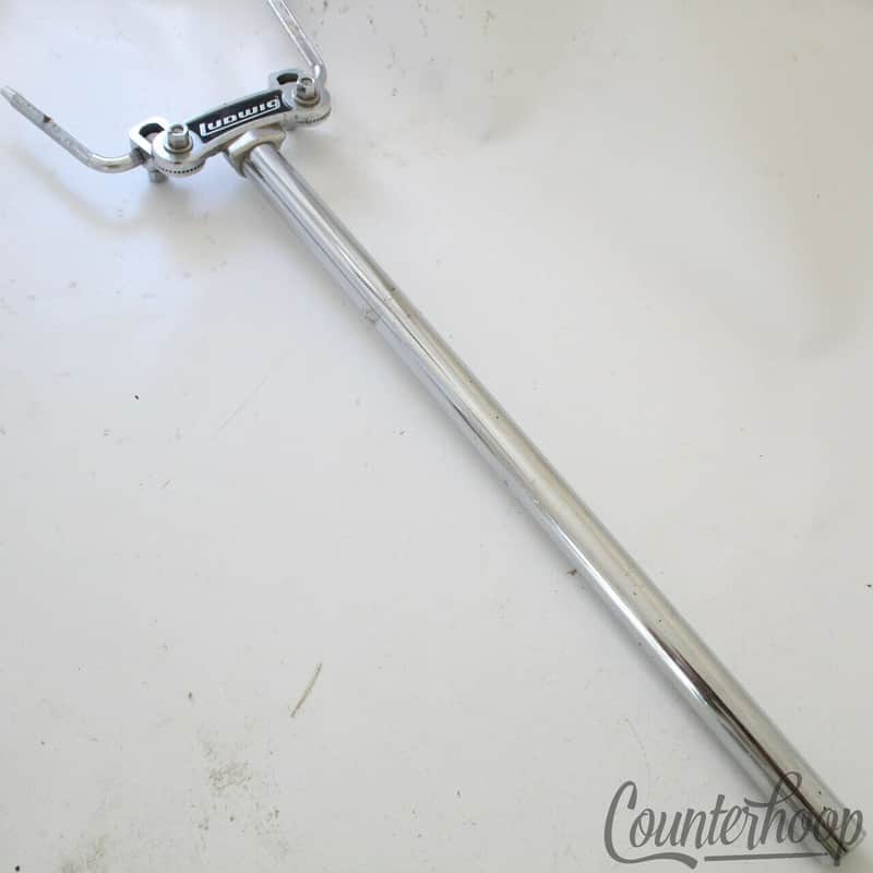 Ludwig Long Tom Drum Double Post Stand Mount L-Arm Holder Super Classic 70s Bass image 1