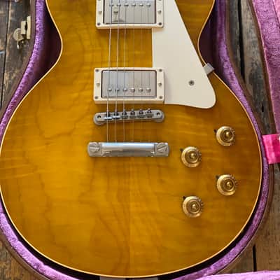 Gibson 2006 Yamano Ordered Custom Shop Special Order '59 Les Paul Standard Reissue Green Lemon image 7