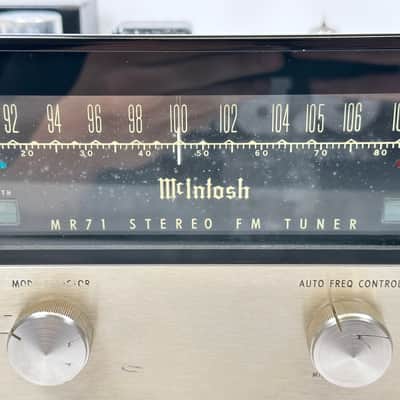 Vintage Mcintosh MR71 Tube Analog FM Stereo Tuner image 4