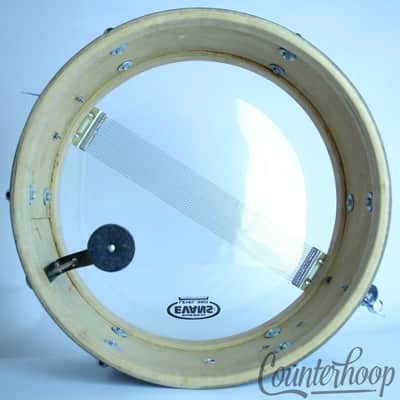 *Slingerland Deluxe 14x5.5"Snare Drum BDP Vintage 60s Chrome Brass Rims COB 3ply image 9