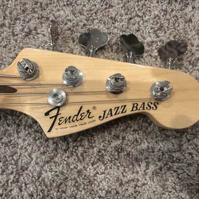 Fender US Geddy Lee Artist Series Signature Jazz Bass (2016) Black image 2