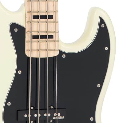 Vintage VJ74MVW ReIssued Maple Fingerboard Vintage White image 5