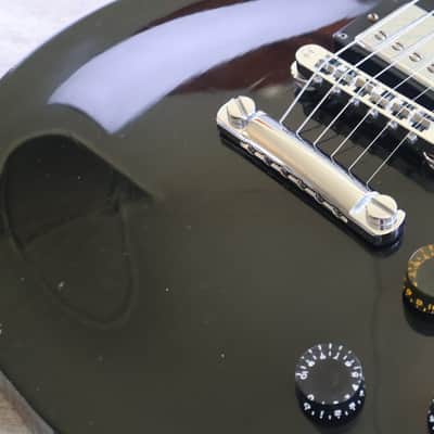1998 Gibson USA Les Paul Studio (Ebony) image 4