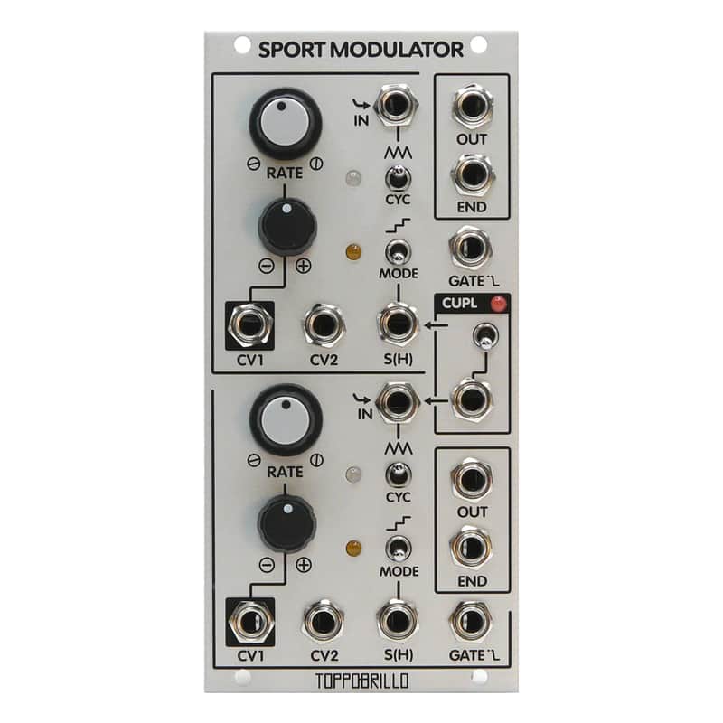 Toppobrillo Sport Modulator 2 Eurorack Modulation Module (Silver) image 1