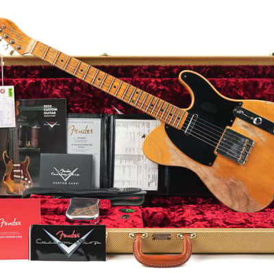 Fender Custom Shop 1952 Telecaster Heavy Aged Butterscotch Blonde 2022 image 3
