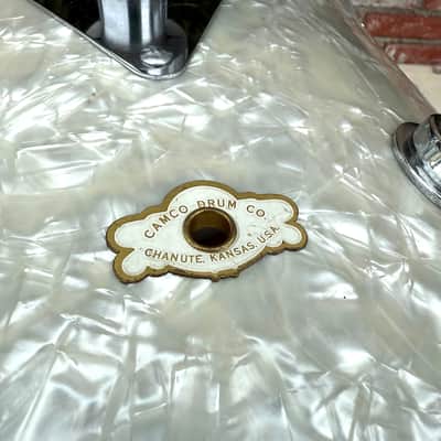 Camco Chanute 1970’s - White marine pearl rewrap 12/16/22 imagen 4