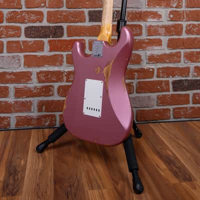 Fender Custom Shop Yngwie Malmsteen Stratocaster Heavy Relic Burgundy Mist Metallic 2026 w/OHSC image 8