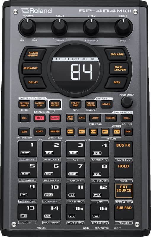 (Mint) Roland SP-404MKII Linear Wave Sound Sampler with OLED Display image 1