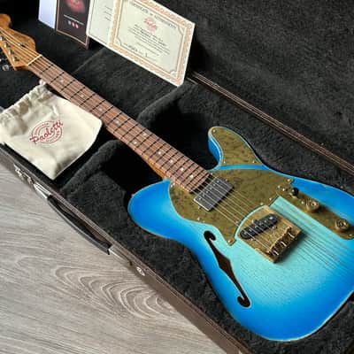 Paoletti Nancy Thinline with Humbucker Unplayed NOS Guitar image 3