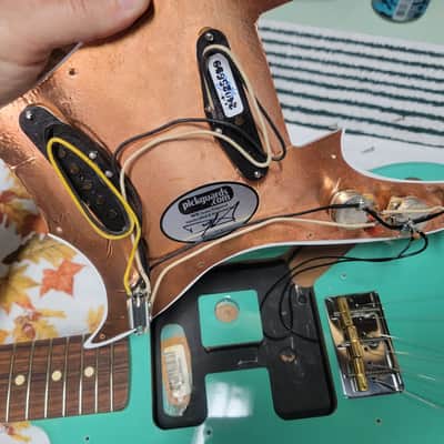 Fender Player Duo-Sonic 2020 - 2024 - Seafoam Green with upgrades image 17