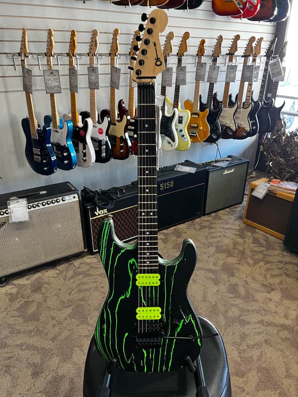 Charvel Pro-Mod San Dimas Style 1 HH FR ~ Ash Green image 1
