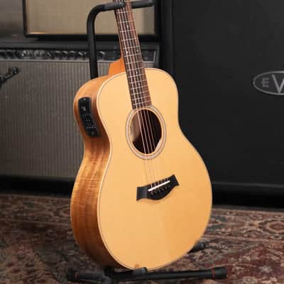 Taylor GS Mini-e LTD Acoustic/Electric Guitar - Figured Koa with Gig Bag image 14