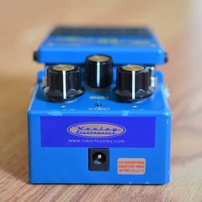 Boss BD-2 Blues Driver w/ Keeley Freak Fuzz Mod Blue | Reverb