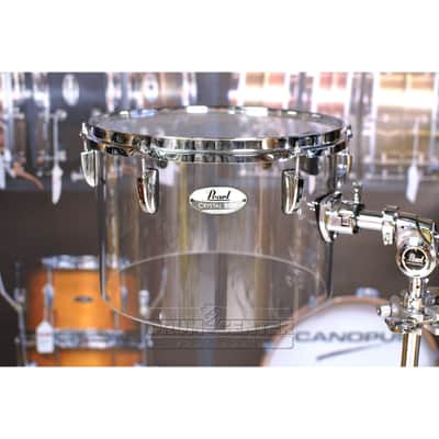 Pearl Crystal Beat 8"x5.5" Single-Headed Tom Ultra Clear image 2