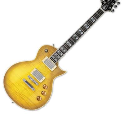 ESP LTD Alex Skolnick AS-1 FM Lemon Burst Signature Electric Guitar image 12