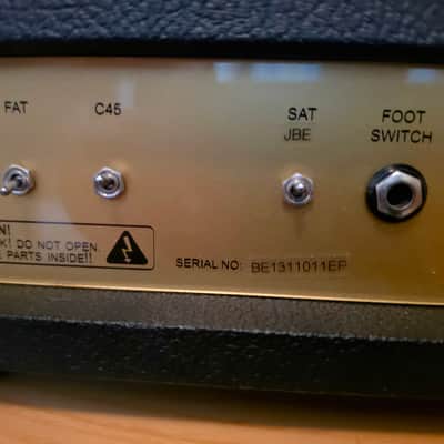 Friedman BE-100 Brown Eye Custom "Marsha"  Original Run  2-Channel 100-Watt Guitar amp Head image 12