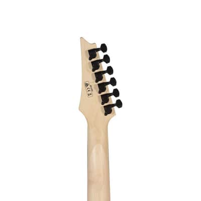 Ibanez GRGA 6-String Solid Body Electric Guitar, Right-Handed, Black Night Finish, Full Size, 24 Frets image 2