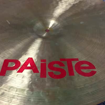 Paiste 20" 2002 Heavy Ride Cymbal image 6