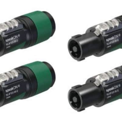 Genuine NEUTRIK NL4FXX-W-S 4-Pole SPEAKON Locking Cable Mount Connector-4 image 1
