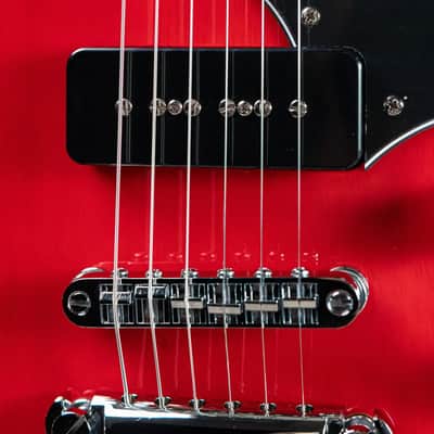 Reverend Sensei Jr. Electric Guitar - Transparent Cherry image 8