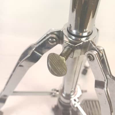 Premier Double-Braced Hi-Hat Cymbal Stand Tripod Base Yamaha Vintage 80s Japan image 5