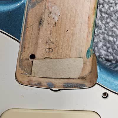 Fender Stratocaster Made In Japan 1995 - Ocean Turqoise Metallic  + Fender USA red label hardcase image 11