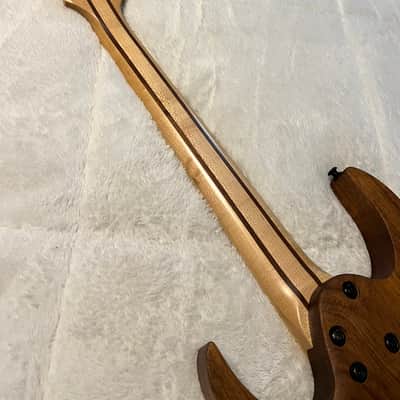 Custom Ibanez 7 String 25.5" Scale w/ Australian "Koa" aka Tasmanian Blackwood Body In Great Condition image 11