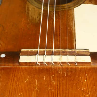 Jose Ortega ~1885 Antonio de Torres style Spanish guitar  - rare historical guitar + check video! image 12