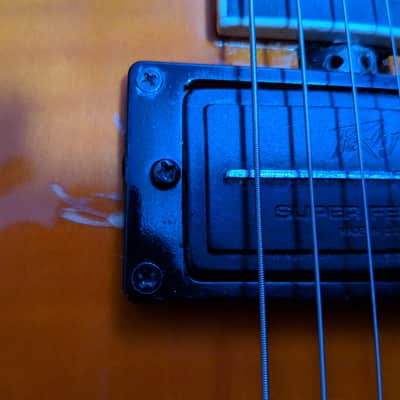 Ernie Ball Music Man Armada  China Copy  Sunburst / Black image 4
