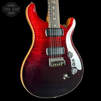 PRS Custom 24-08 Mango Limited Fire Red / Gray Black Fade w/case 0424349 image 3
