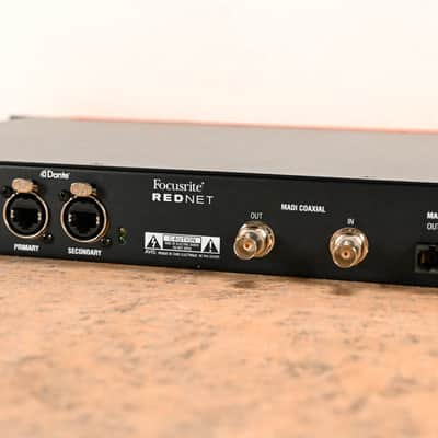 Focusrite RedNet D64R 64-Channel Dante to MADI Interface CG01PR9 image 8