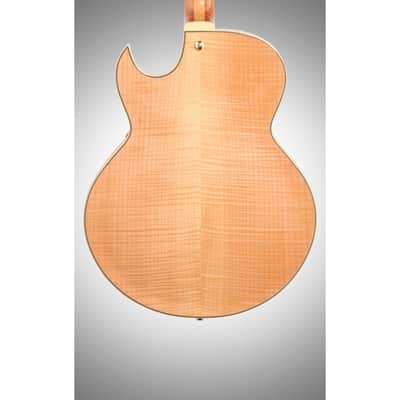 Ibanez LGB30 George Benson Electric Guitar, Natural, with Case image 6