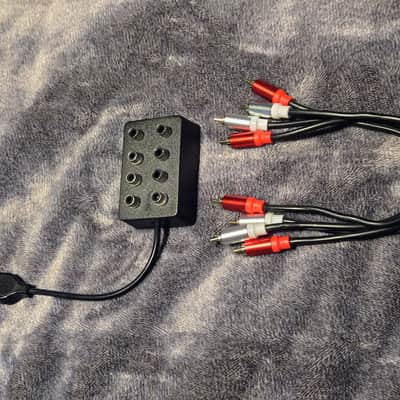 Circuit Bent SK-1 W/ Patch Bay and cables image 4