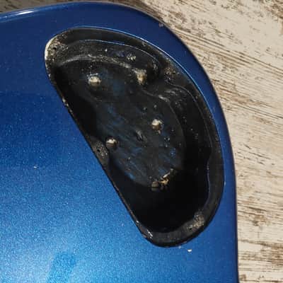 Rogue LX205B-MBL Series III 5-String Bass Body Project Husk image 5