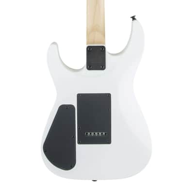 Used Jackson JS Series Dinky JS12 Electric Guitar - Snow White w/Amaranth FB image 7