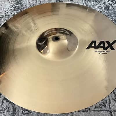 (MINT) Sabian 18” AAX X-Plosion Crash - Brilliant image 1
