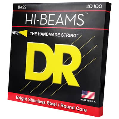 Hi Beam Nickel Plated bass guitar Light 40-100 DR Strings image 1