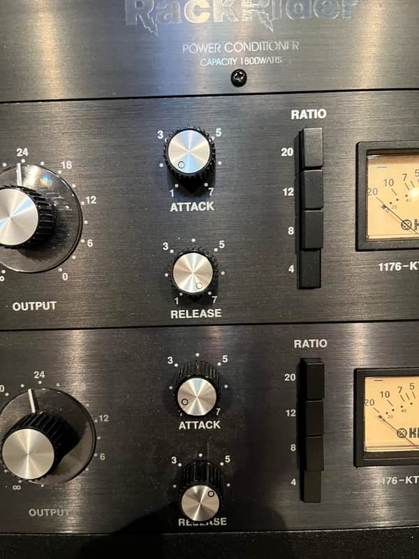 Klark Teknik 76-KT (Pair) Classic FET Compressor 2010s - Black