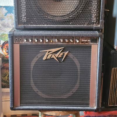 Vintage Laney AOR A3012 and Peavey Triumph 60 Valve Tube Guitar Amp Amplifier Combo image 7