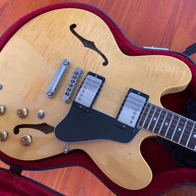 Gibson 335 Dot Reissue 1983 Custom Shop- Stunning Blonde Flame near mint image 4